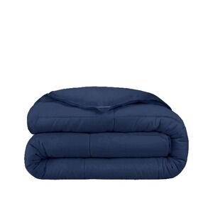 Bare Home Premium Down Alternative Comforter Duvet Insert Twin XL Dark Blue NIP